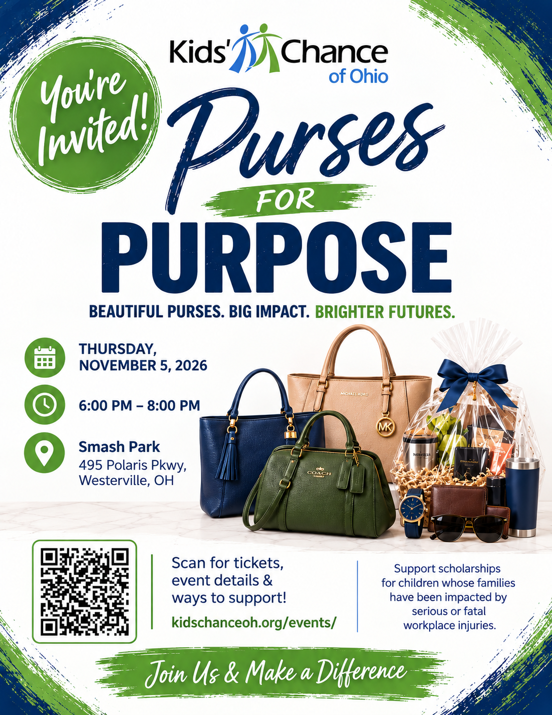 Invite_Purses for Purpose_KCOH students